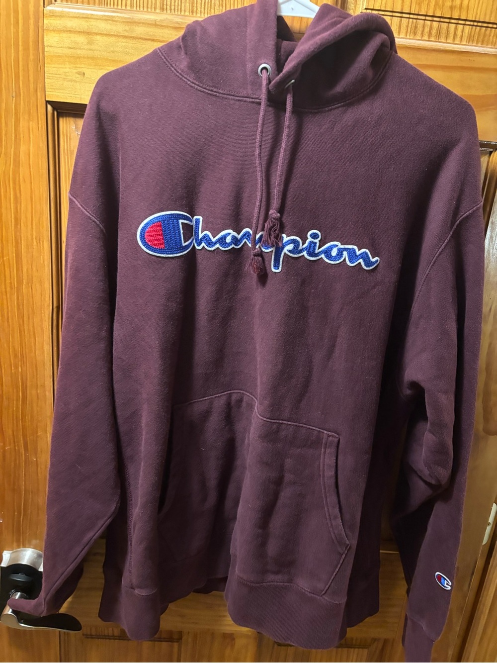 Men’s Champion Maroon Hoodie